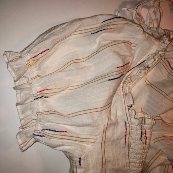 NWT Free People Seratonin Corset Top Ivory (size L) - Picture 13 of 13